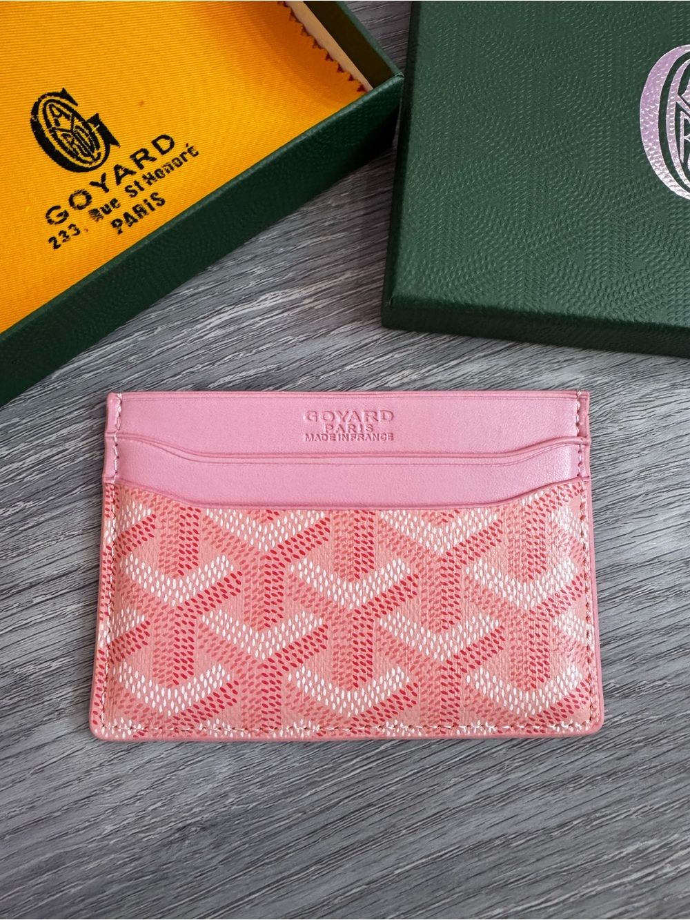 Source Unknown Pink Patterned Card & Cardholder - Picture 2 of 3